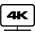 4K rezolucija icon
