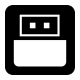 USB media icon