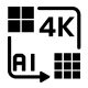 4K AI unapređenje slike