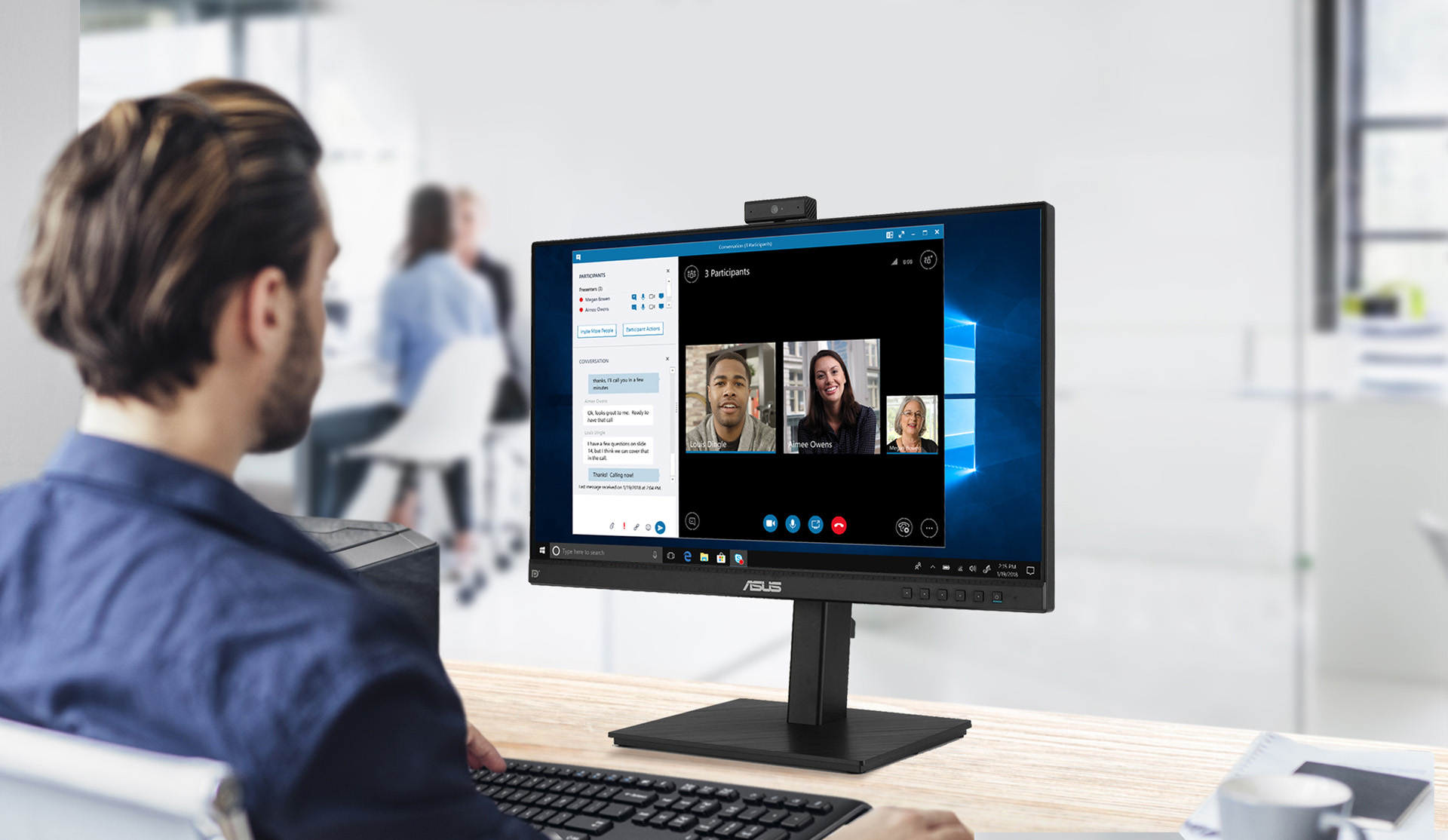 BE24EQSK Full HD monitor za video konferencije