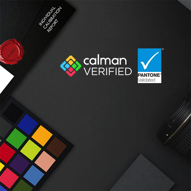 Pantone i CalMan sertifikati