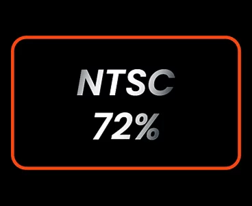 NTSC 72%