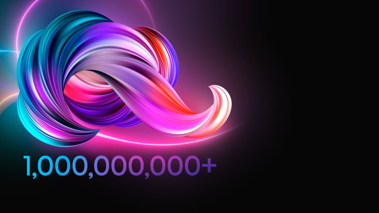 Više od milijardu živopisnih boja