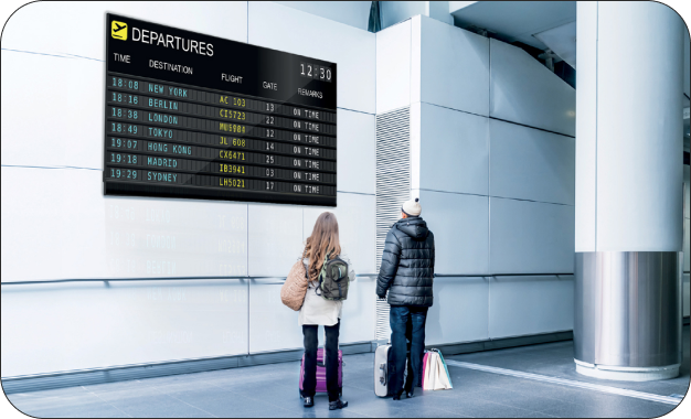 DM Serija Digital Signage Display - 24/7 Operation