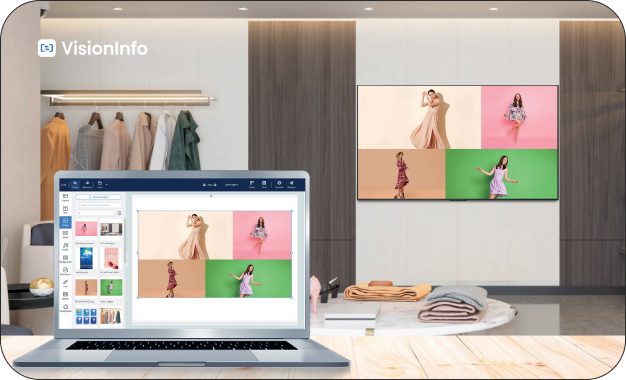 DM Serija Digital Signage Display - 24/7 Operation