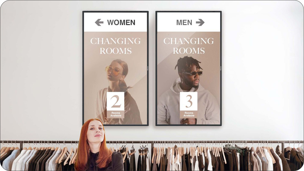 DM Serija Digital Signage Display - 24/7 Operation