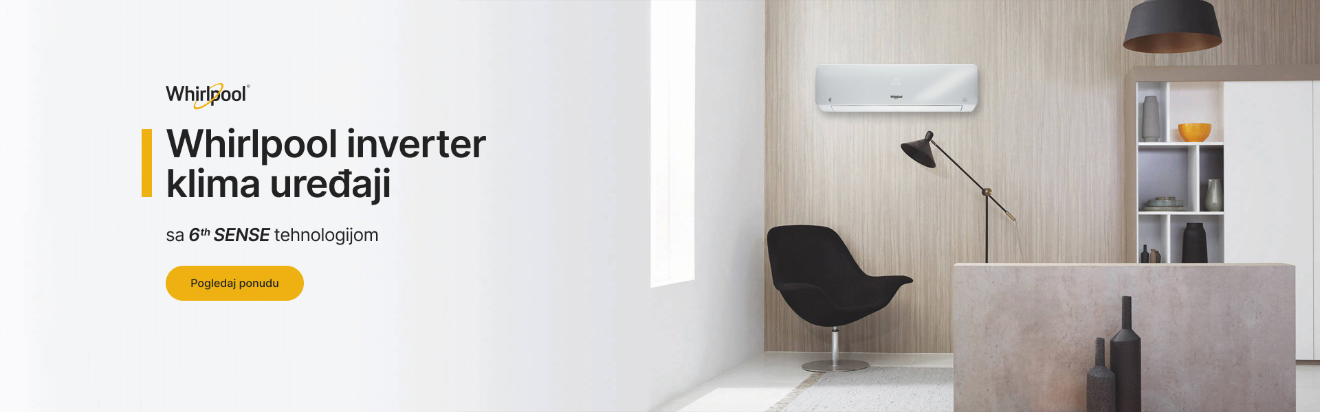 WHIRLPOOL SPIW 312A3/A2 WF Inverter klima uređaji