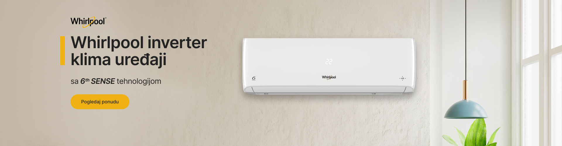 WHIRLPOOL SPICR 312W Inverter klima uređaj