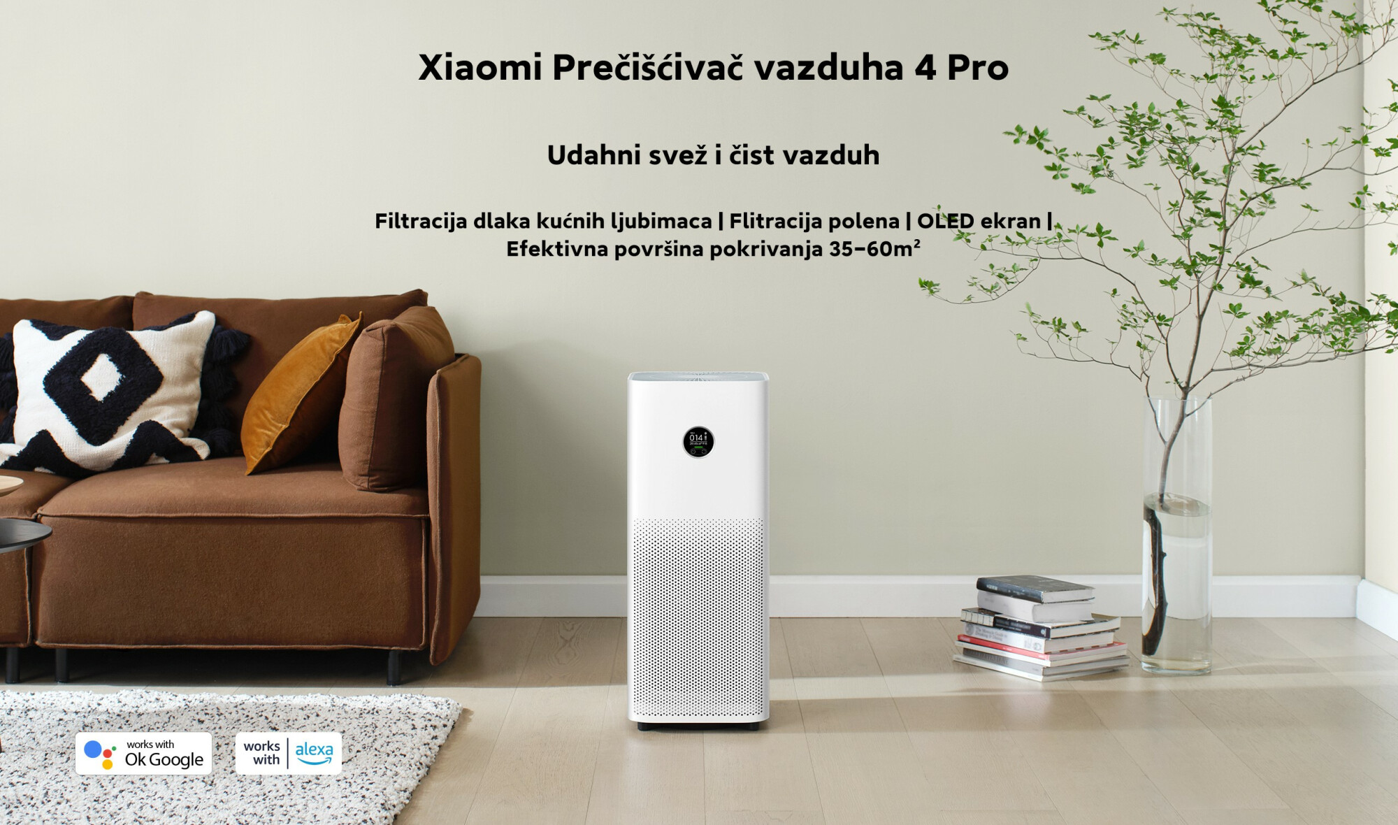 XIAOMI BHR5056EU Smart Air Purifier 4 Pro EU prečišćivač vazduha