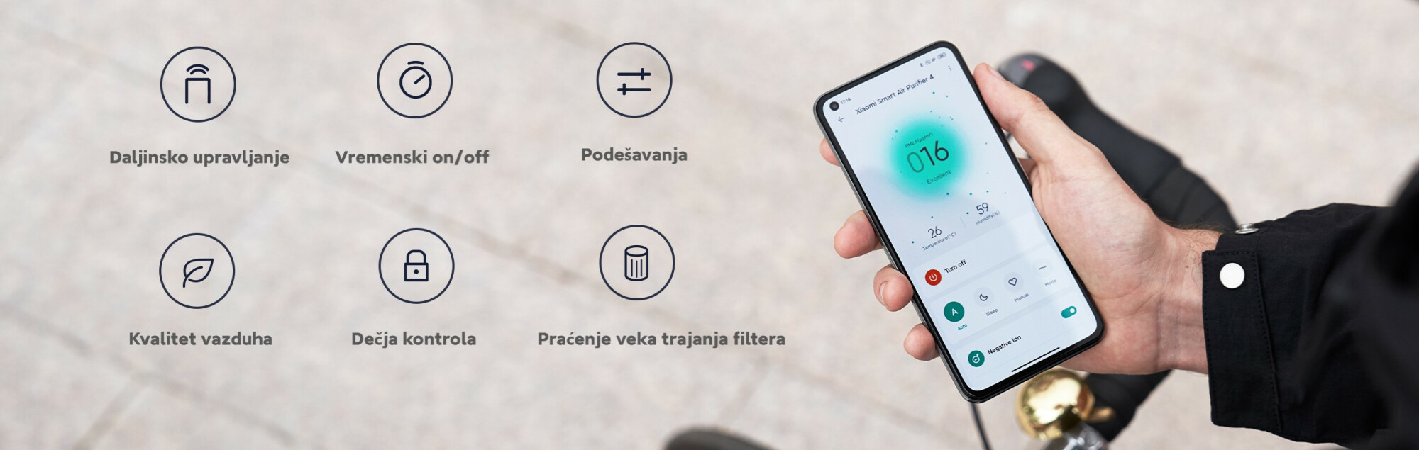XIAOMI BHR5096GL Smart Air Purifier 4 EU prečišćivač vazduha