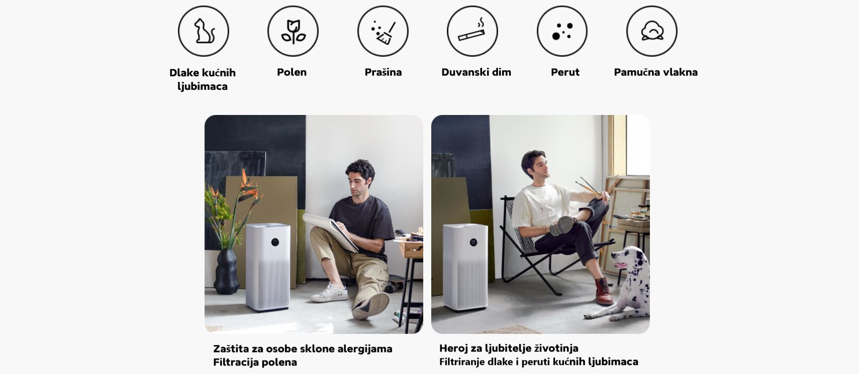 XIAOMI BHR5096GL Smart Air Purifier 4 EU prečišćivač vazduha