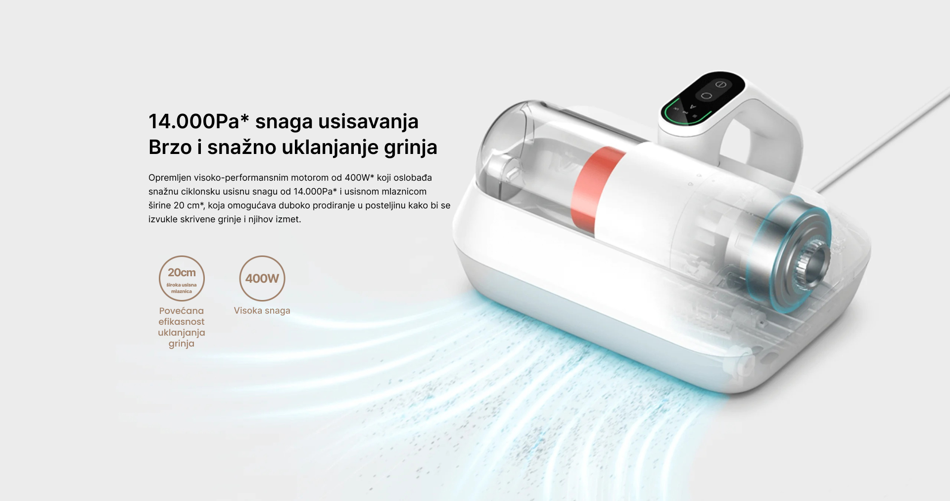 XIAOMI BHR8276EU Dust Mite Pro ručni usisivač sa posudom