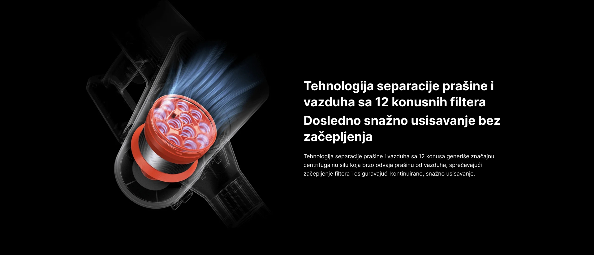 XIAOMI BHR8828EU G20 Max štapni usisivač sa posudom