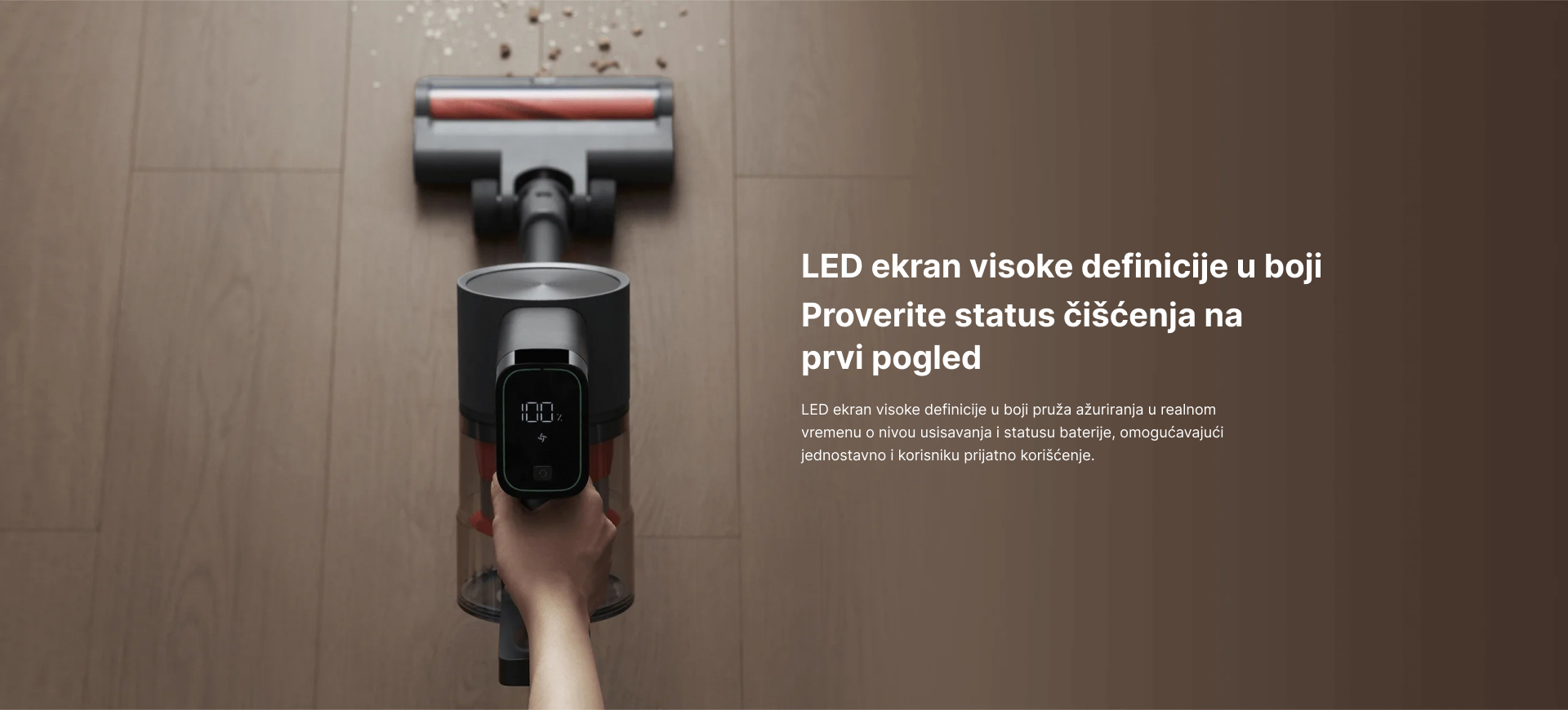 XIAOMI BHR8828EU G20 Max štapni usisivač sa posudom