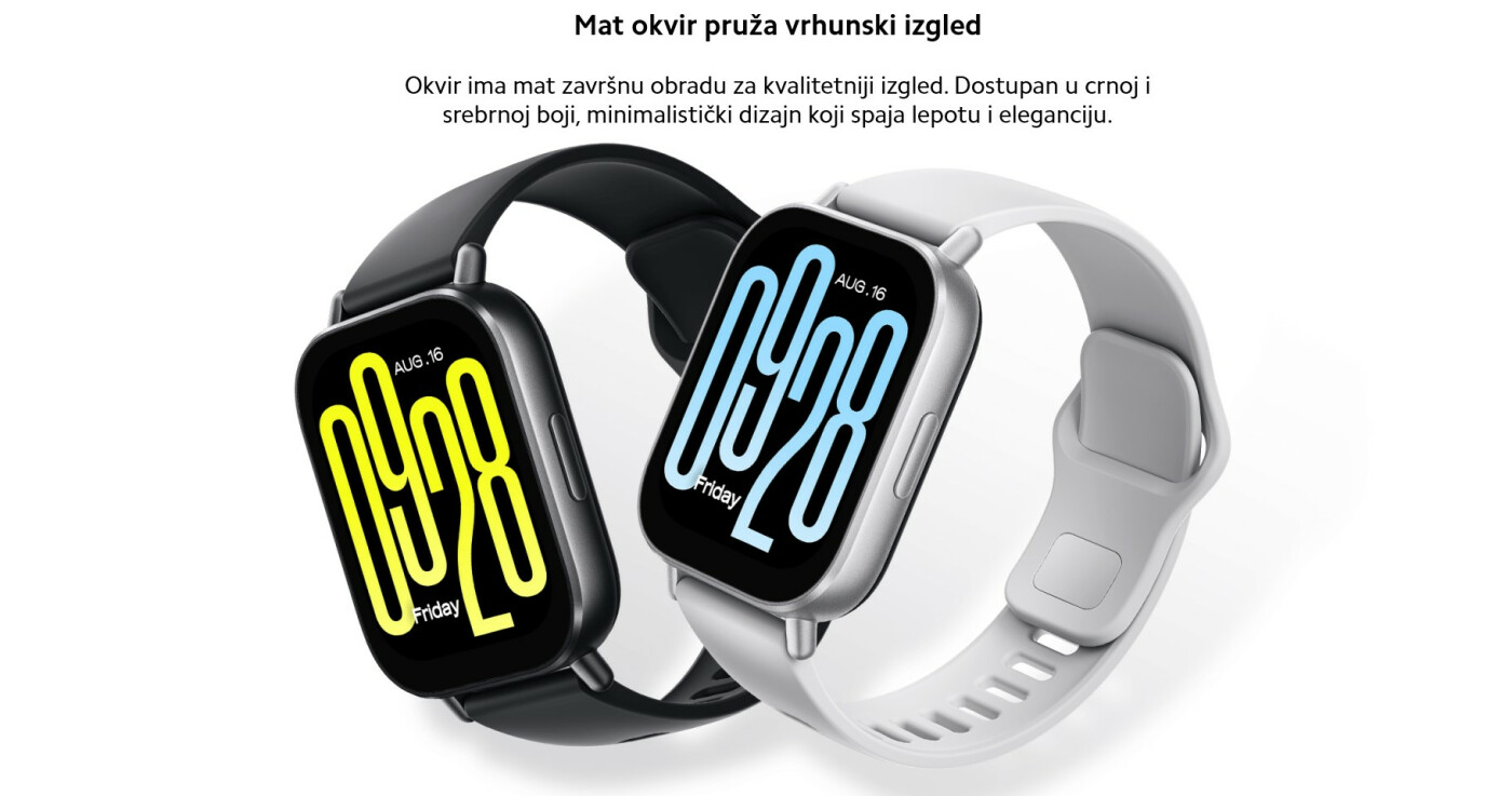 XIAOMI | BHR8790GL | BHR8784GL | Redmi Watch 5 Active sat crni/srebrni