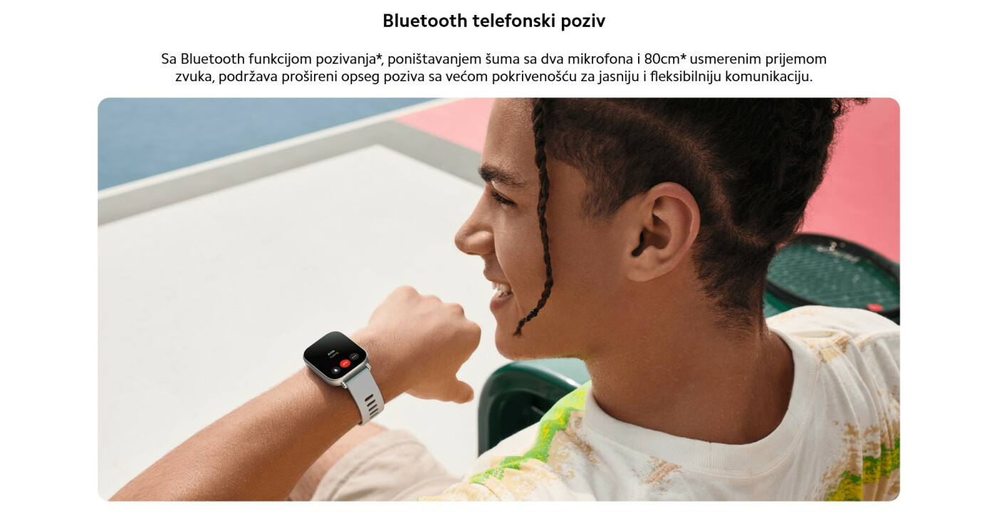 XIAOMI | BHR8790GL | BHR8784GL | Redmi Watch 5 Active sat crni/srebrni