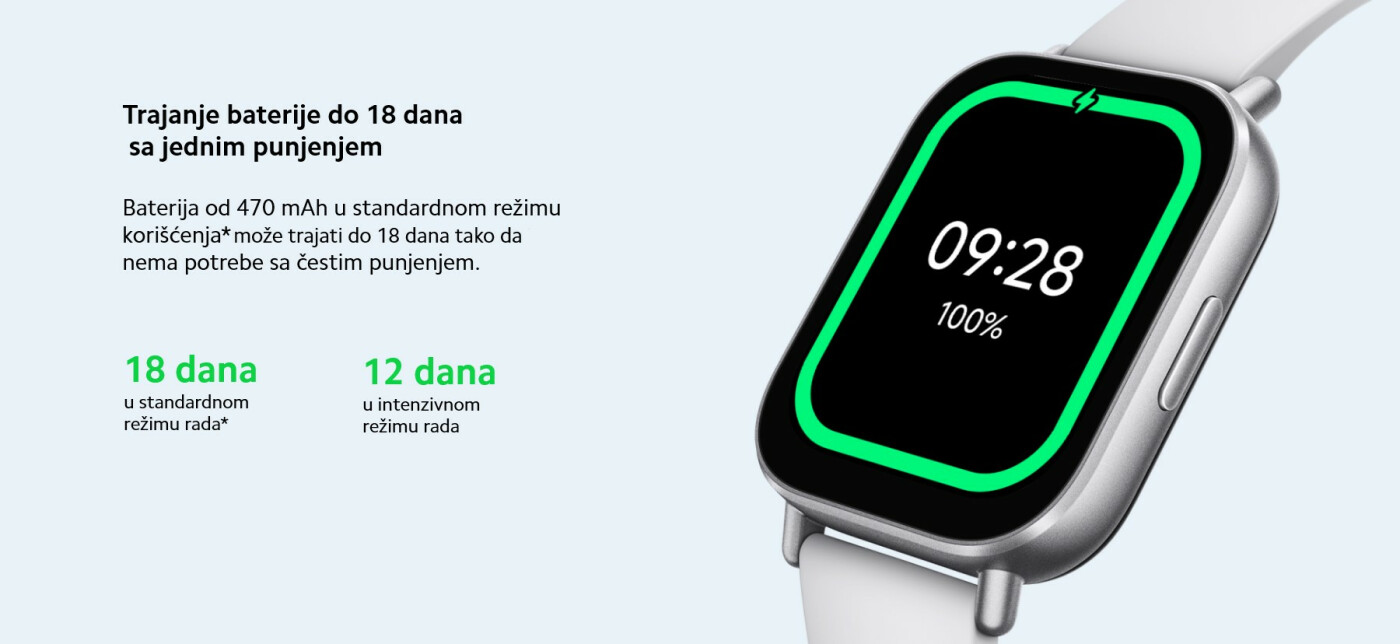 XIAOMI | BHR8790GL | BHR8784GL | Redmi Watch 5 Active sat crni/srebrni