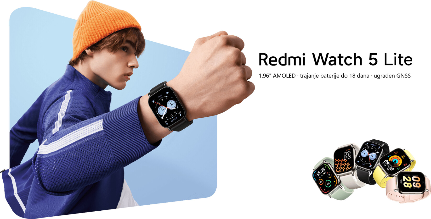 XIAOMI | BHR8789GL | BHR8791GL | Watch 5 Lite sat crni/zlatni