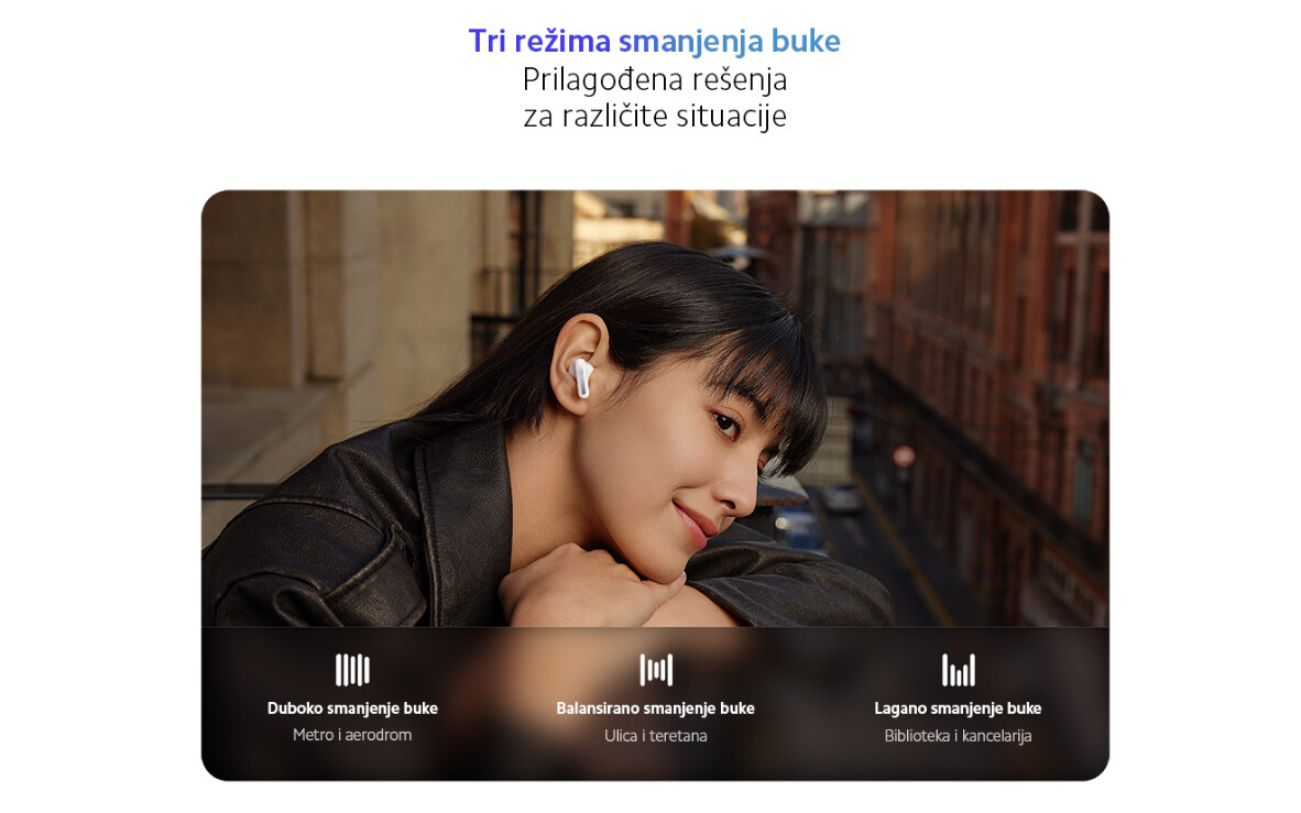 XIAOMI | BHR8117GL | BHR8118GL | Buds 5 slušalice crne/bele