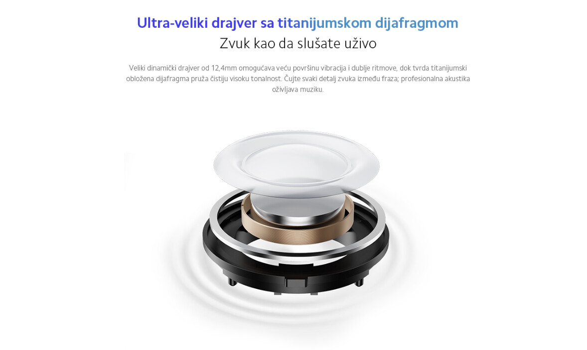 XIAOMI | BHR8117GL | BHR8118GL | Buds 5 slušalice crne/bele