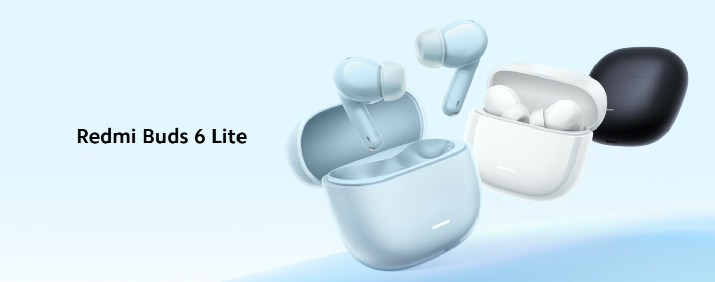 XIAOMI | BHR8653GL | BHR8655GL | Redmi Buds 6 Lite slušalice crne/bele