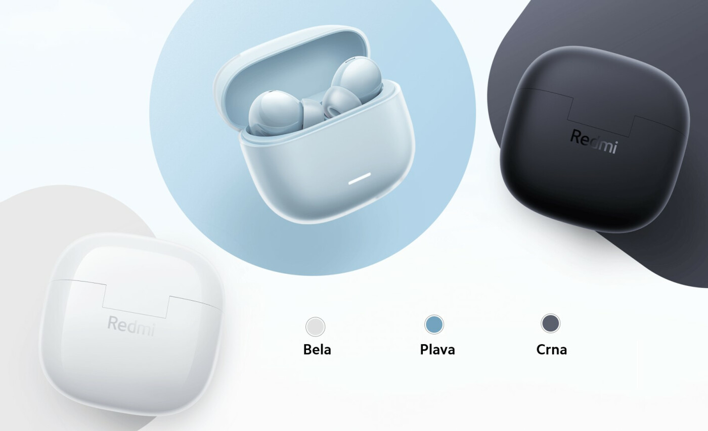 XIAOMI | BHR8653GL | BHR8655GL | Redmi Buds 6 Lite slušalice crne/bele