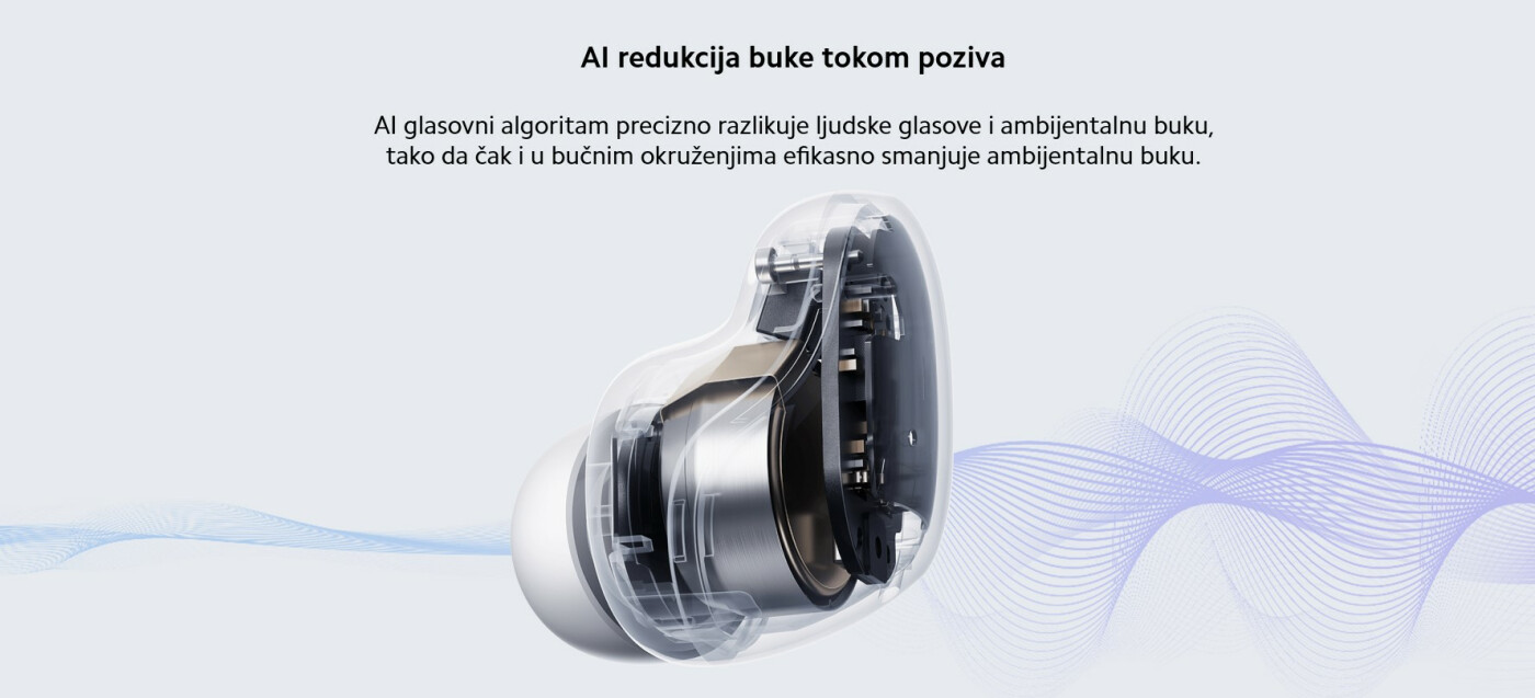 XIAOMI Redmi Buds 6 Play slušalice crne/bele/roze