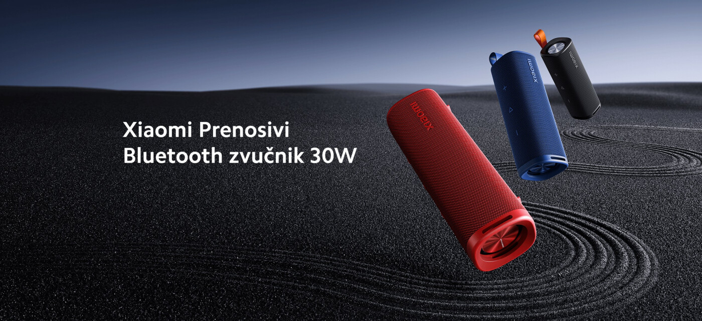 XIAOMI | QBH4265GL | QBH4263GL | Mi prenosni Bluetooth zvučnik 30W plavi/crveni