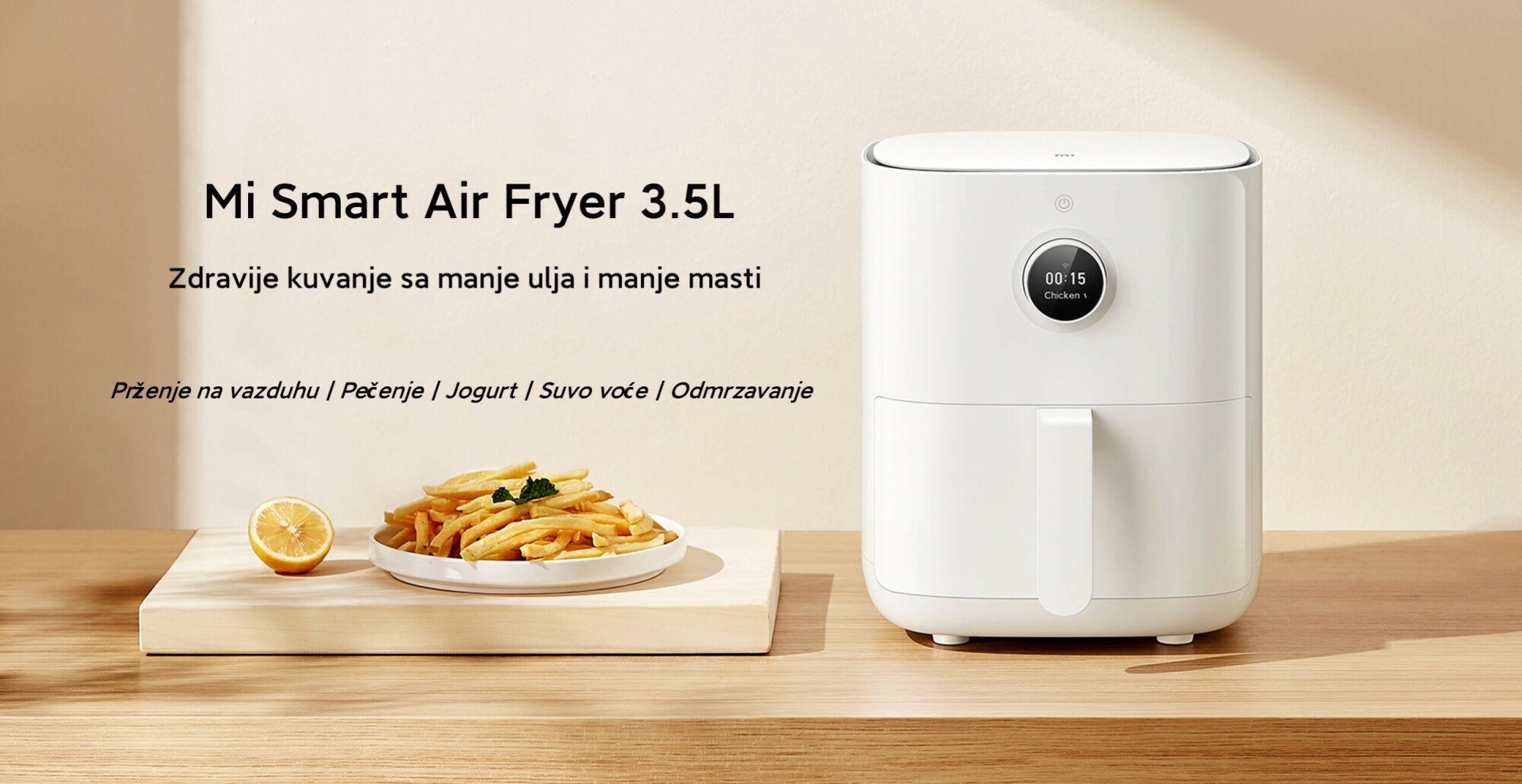 XIAOMI BHR4849EU Mi Smart friteza na vruć vazduh 3.5l