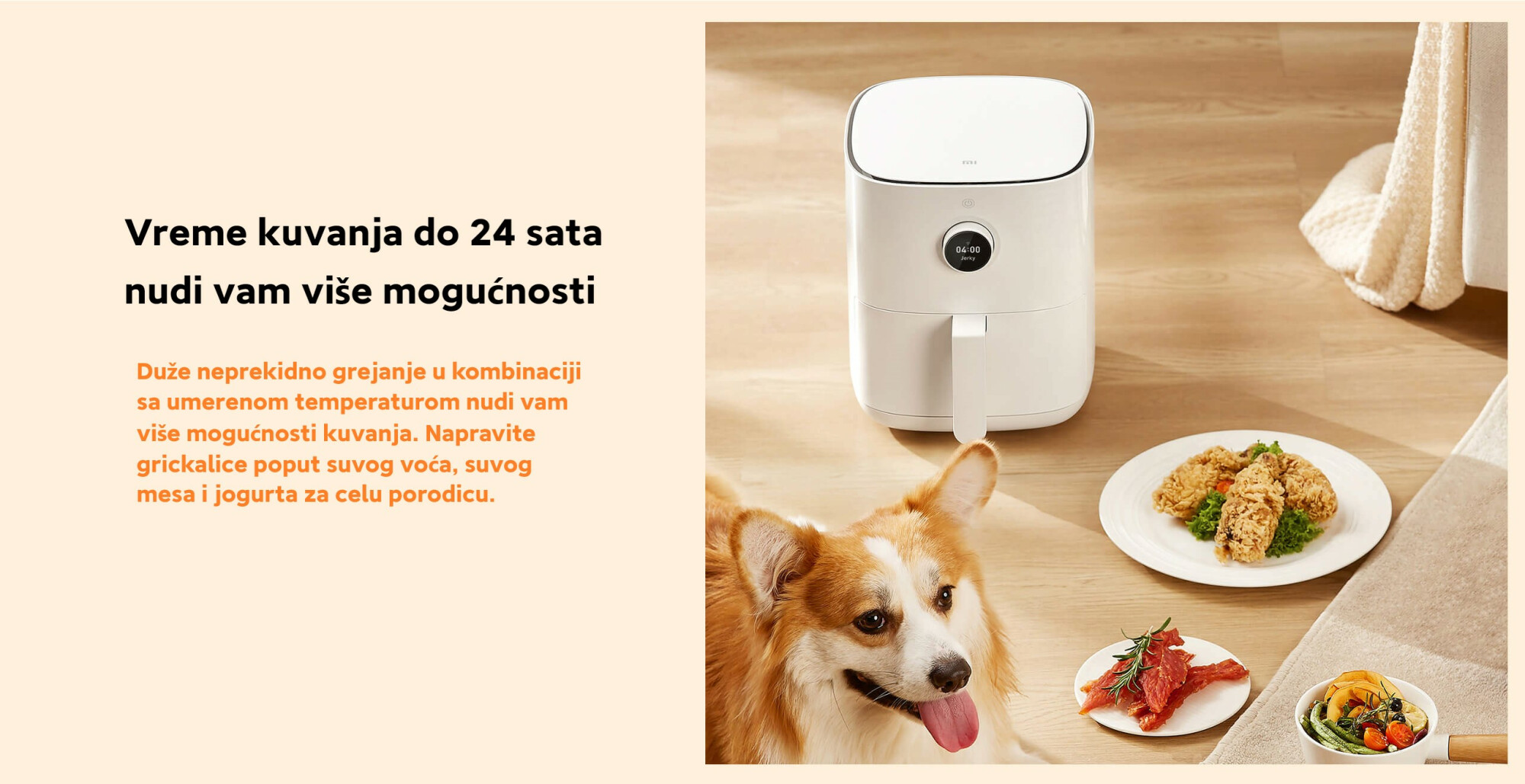 XIAOMI BHR4849EU Mi Smart friteza na vruć vazduh 3.5l