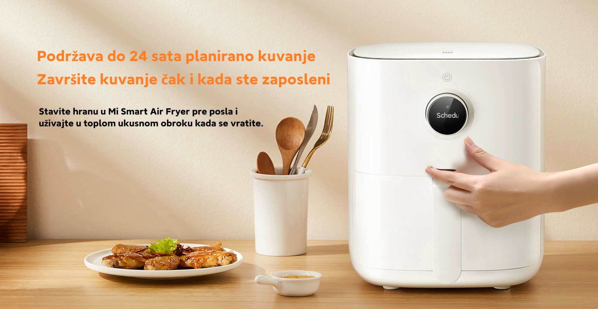 XIAOMI BHR4849EU Mi Smart friteza na vruć vazduh 3.5l