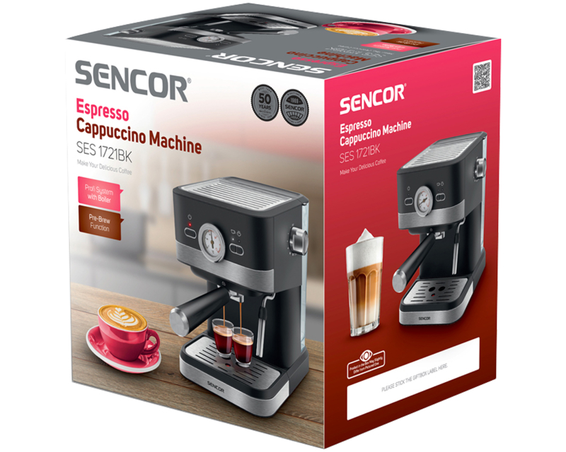SES 1721BK Aparat za espresso kafu