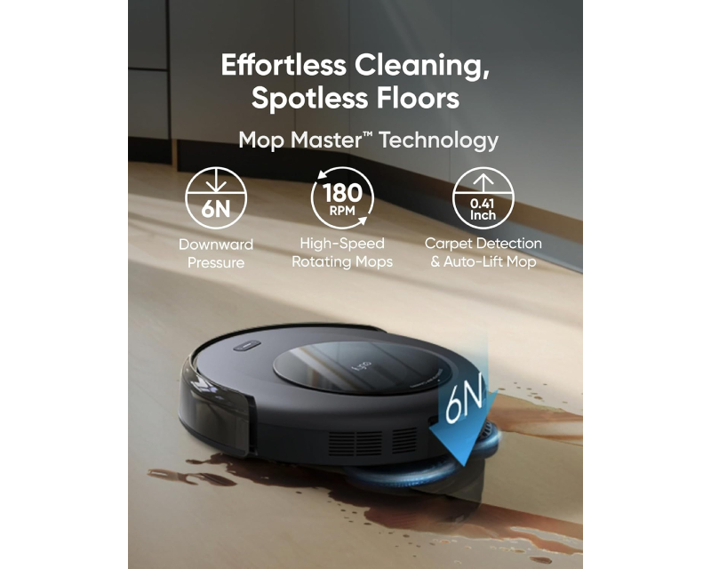 Eufy Omni C20 MopMaster Robot Usisivač sa bazom crni