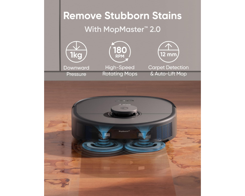 Eufy Omni X10 Pro MopMaster Robot Usisivač sa bazom crni
