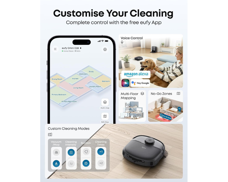 Eufy Omni C28 Robot Usisivač crni