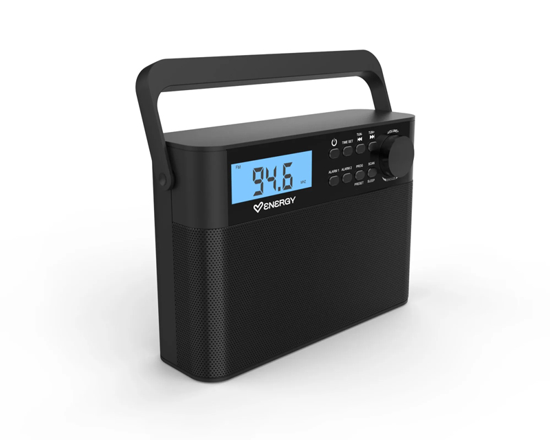 Kitchen Radio Black - crni (M50093)