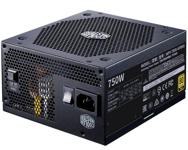 COOLER MASTER MWE Gold V2 750W napajanje (MPY-750V-AFBAG-EU) 5Y