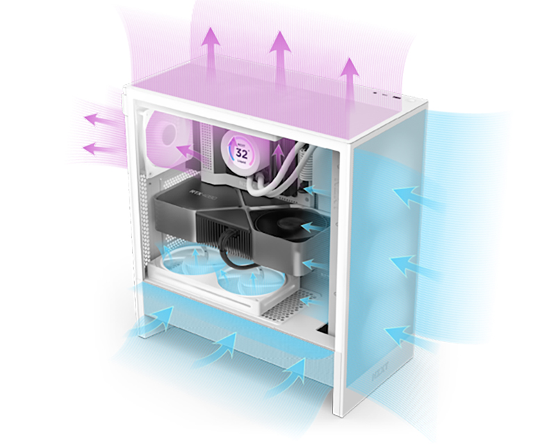 H5 Flow Gaming kućište crno (CC-H52FB-01)