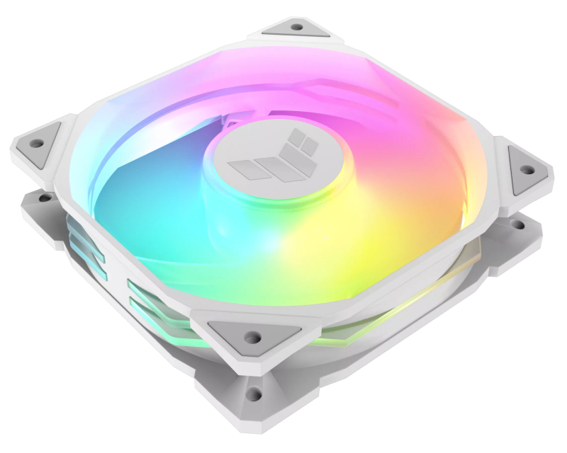 TUF GAMING TR120 ARGB REVERSE WHITE ventilator