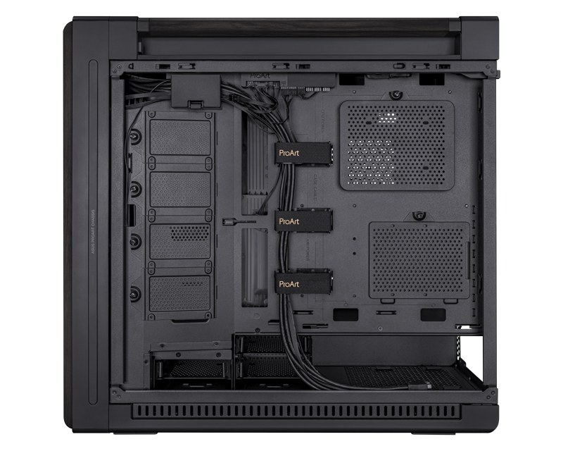 PROART PA602 WOOD METAL PWM BLACK kućište crno