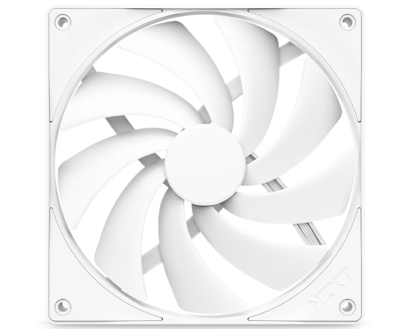 NZXT F140Q 140mm ventilator beli (RF-Q14SF-W2)