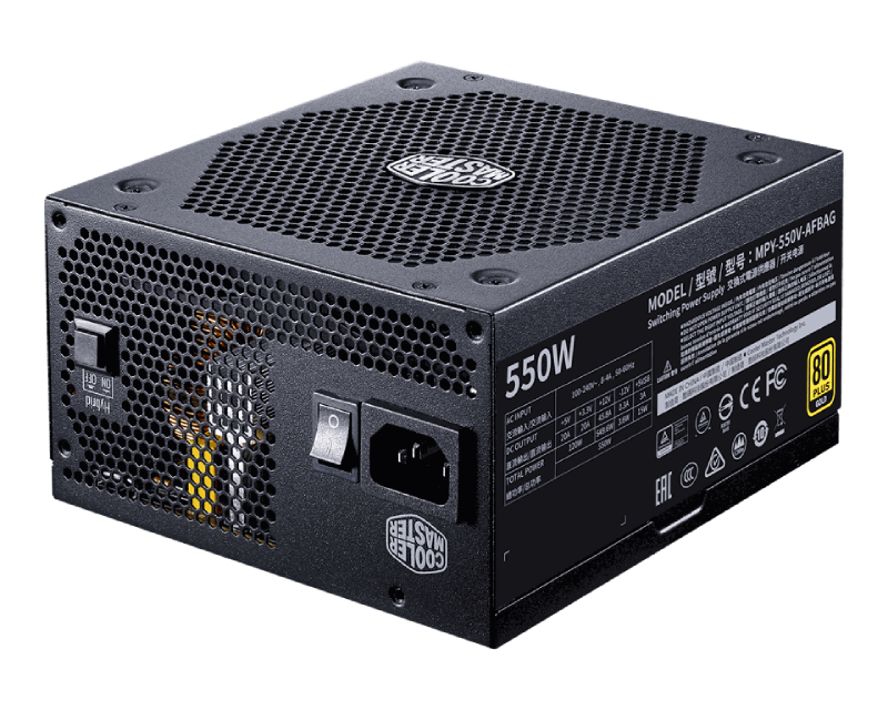 COOLER MASTER V550 GOLD V2 550W napajanje (MPY-550V-AFBAG-EU) 3Y