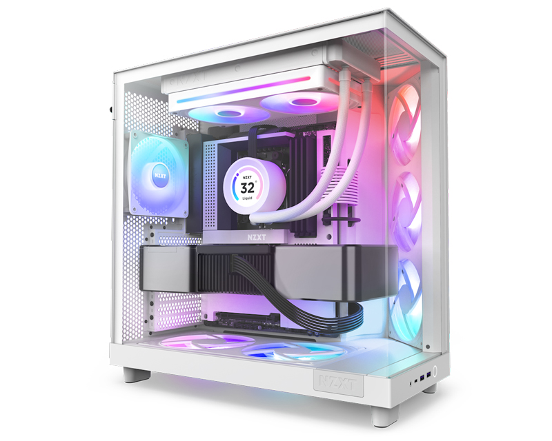 F240 RGB Core 240mm ventilator beli (RF-U24HF-W1)