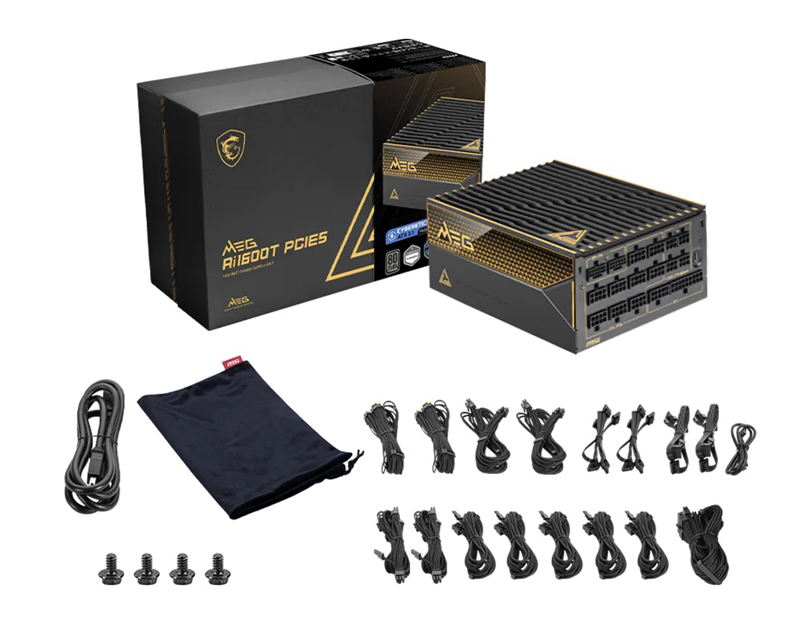 MEG Ai1600T PCIE5 1600W napajanje