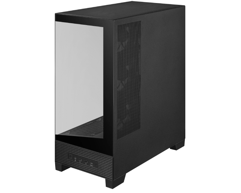 A31 PLUS TG ARGB BLACK ATX kućište crno
