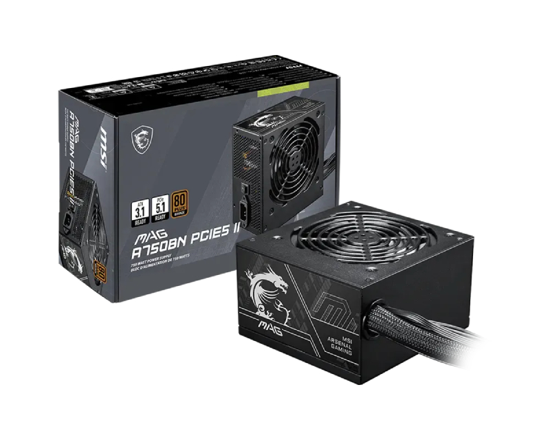 MAG A750BN PCIE5 II 750W napajanje