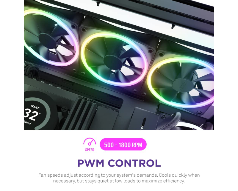 F140RGB Core 140mm ventilator crni (RF-D14SF-B1)