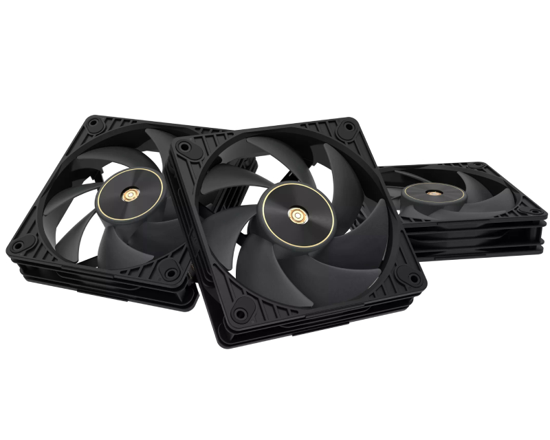 PROART PF120 FAN PWM BLACK 3IN1 ventilator
