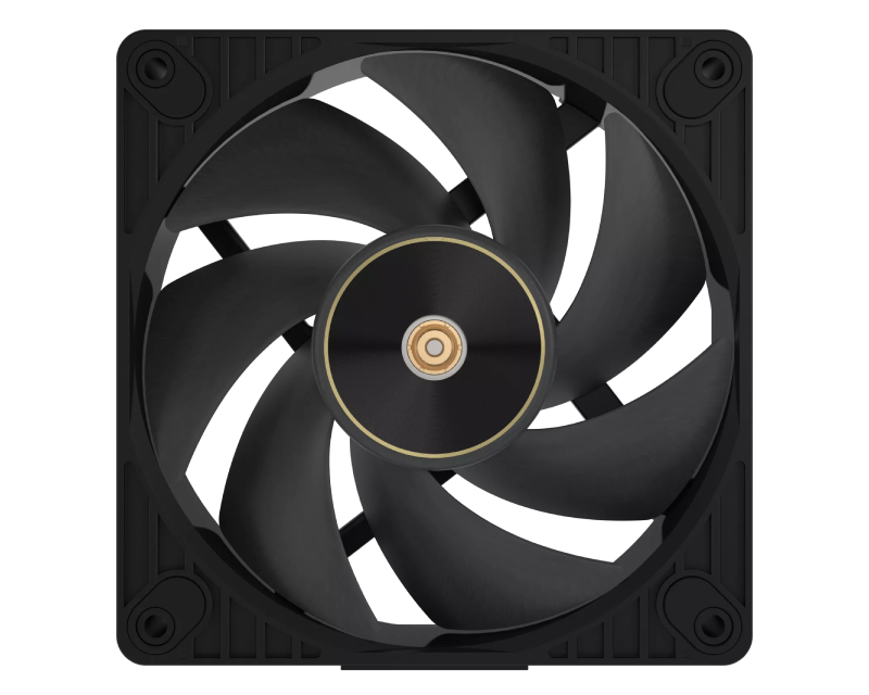 PROART PF120 FAN PWM BLACK  ventilator crni