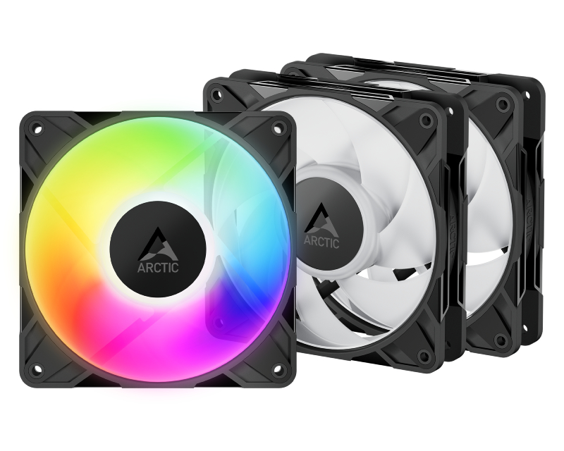 P12 Pro A-RGB (3-pack) 120mm ventilator crni (ACFAN00310A)